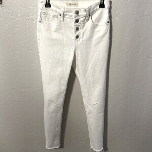 Madewell Skinny Vanilla jeans